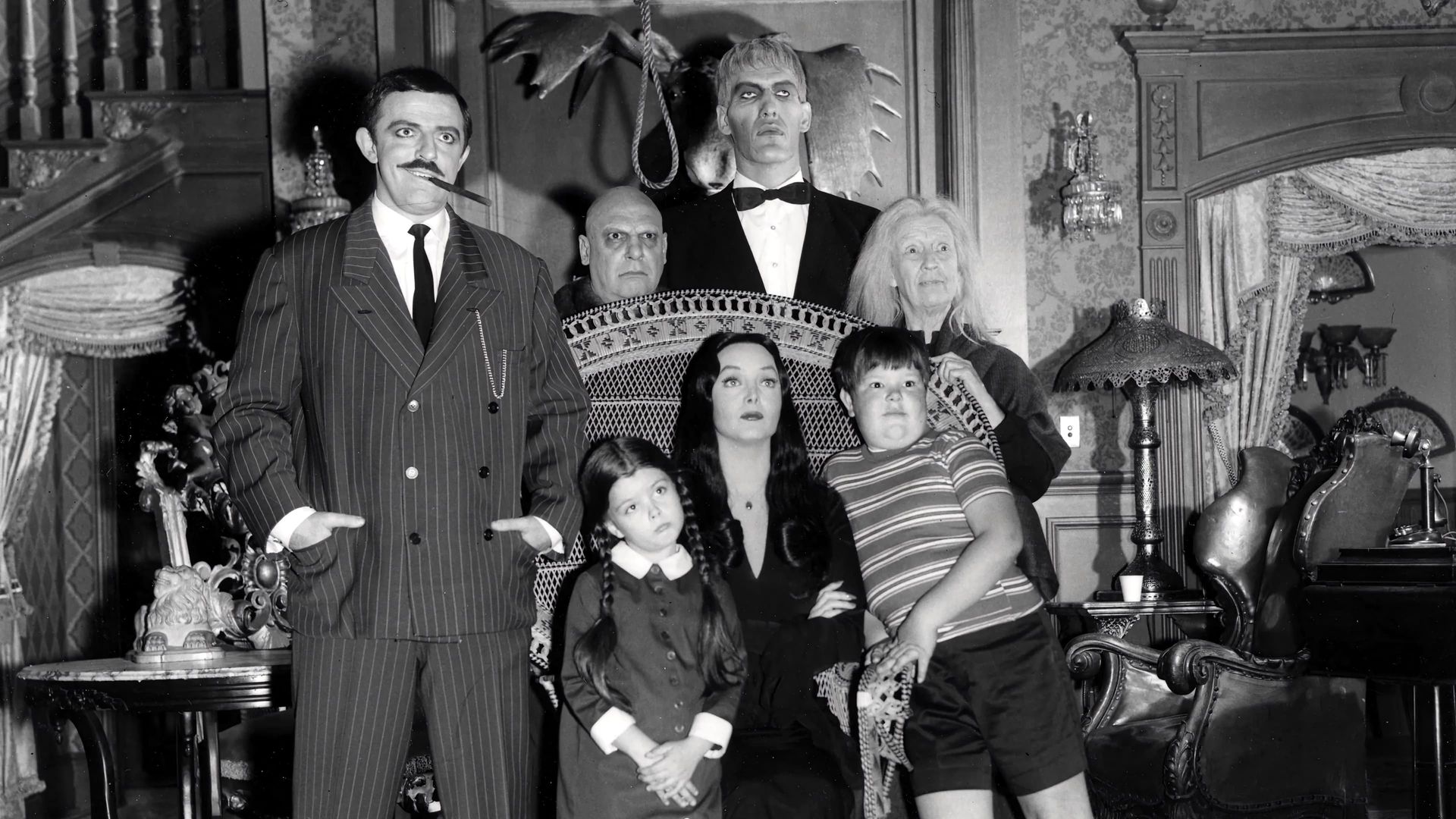 The Addams Family Backdrop