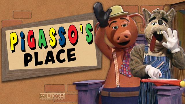 Pigasso's Place Backdrop