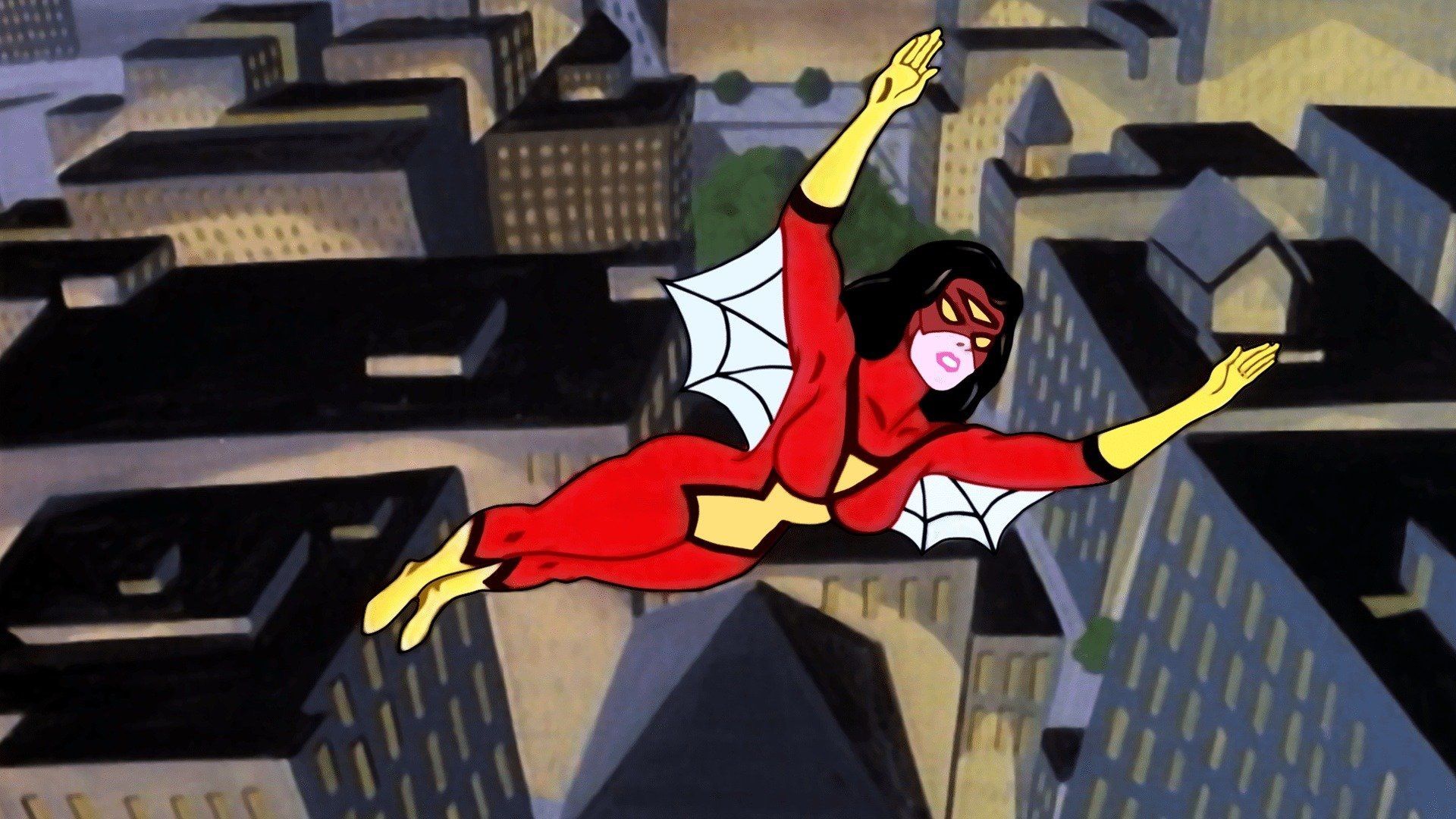 Spider-Woman Backdrop