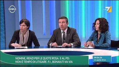 Season 14, Episode 49 Nomine, Renzi per le quote rosa (Puntata 14/04/2014)