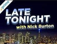  Late Tonight with Nick Burton Poster