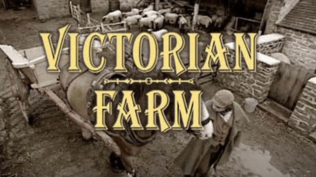 Victorian Farm Christmas Backdrop
