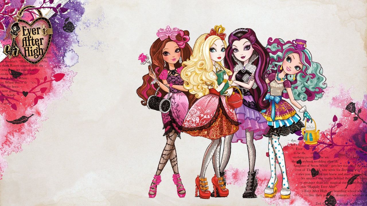Ever After High Backdrop