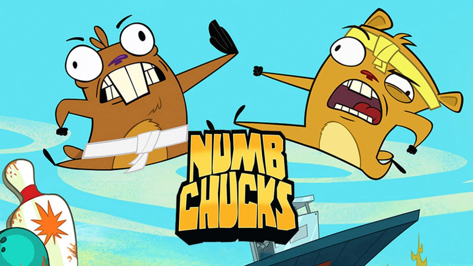 Numb Chucks Backdrop