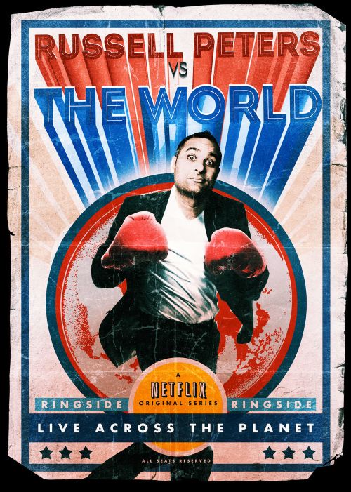 Russell Peters vs. the World Poster