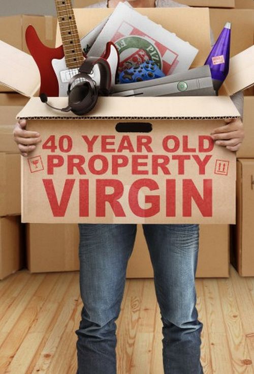 40 Year Old Property Virgin Poster