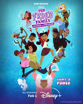  The Proud Family: Louder and Prouder Poster