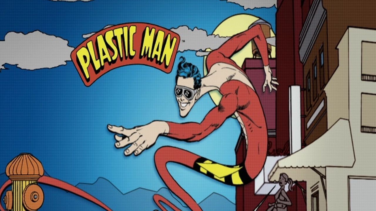 Plastic Man Backdrop