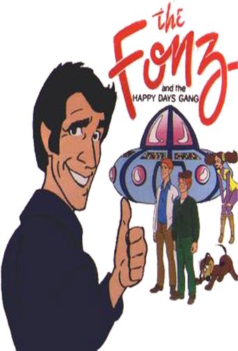  The Fonz and the Happy Days Gang Poster