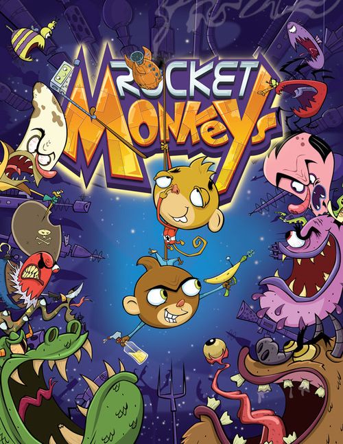 Rocket Monkeys Poster