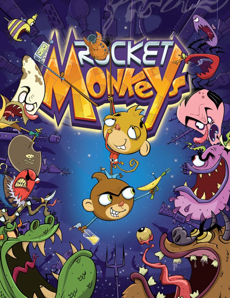 Rocket Monkeys Poster