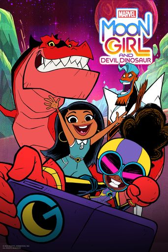  Marvel's Moon Girl and Devil Dinosaur Poster