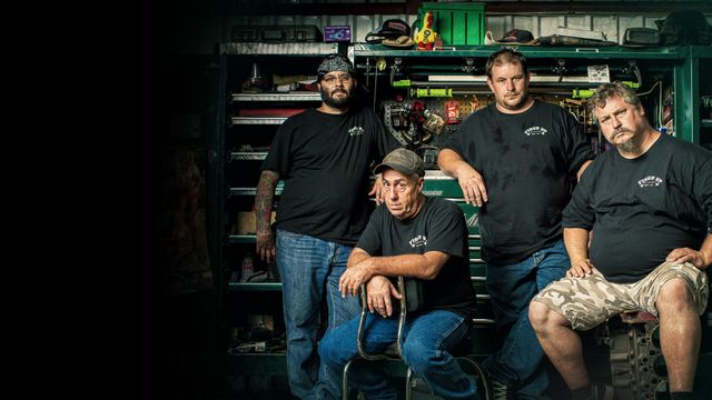 Misfit Garage Backdrop