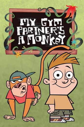  My Gym Partner's a Monkey Poster