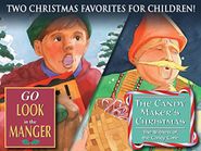 Go Look in the Manger & The Candy Maker's Christmas Poster
