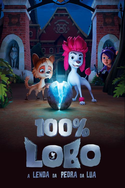 100% Wolf: The Legend of the Moonstone Season 1 Poster