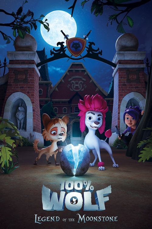 100% Wolf: The Legend of the Moonstone Poster