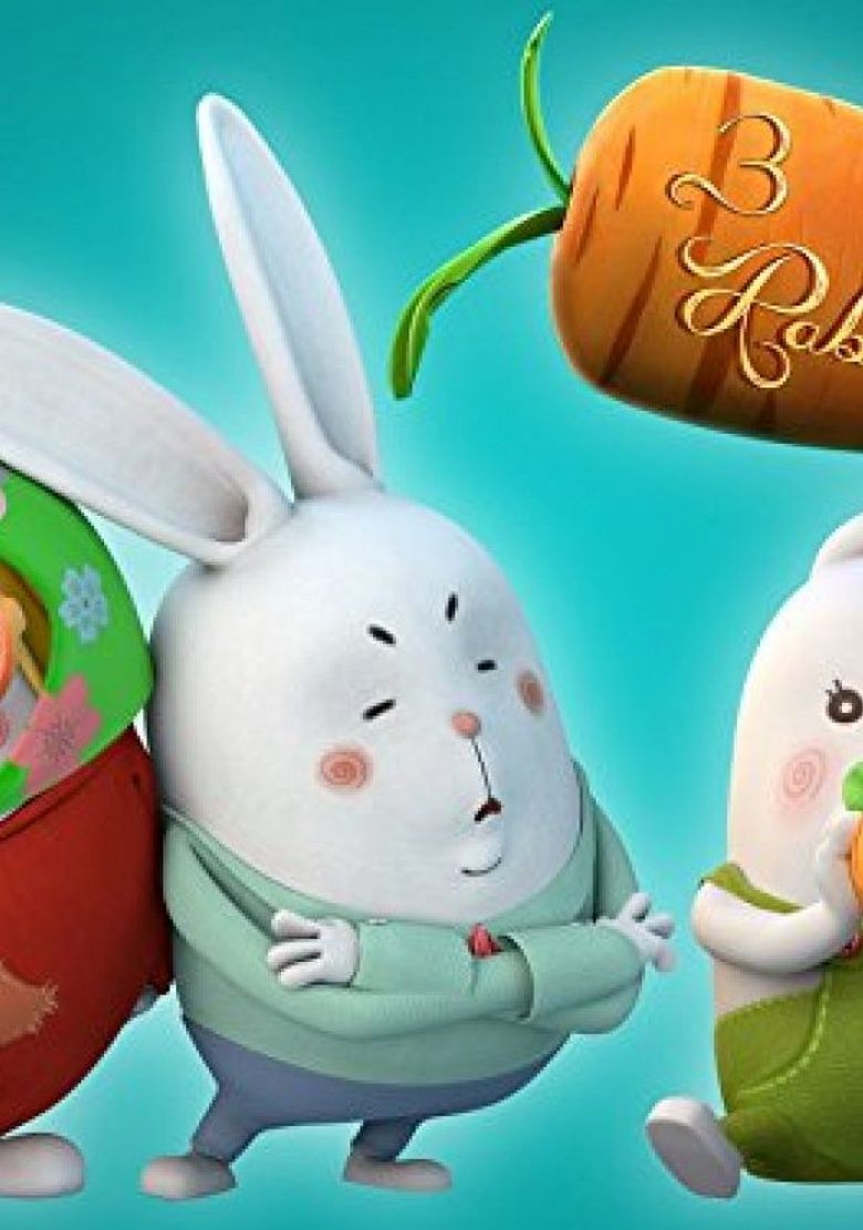 3 Rabbits Poster