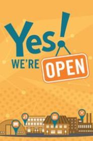  Yes! We're Open Poster