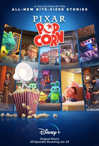  Pixar Popcorn Poster
