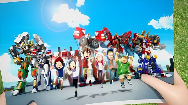 Tobot Galaxy Detectives Backdrop
