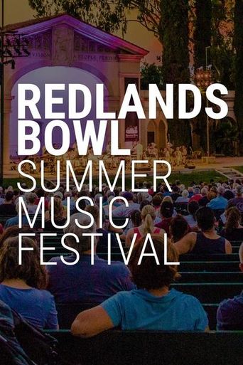  Redlands Bowl Summer Music Festival Poster