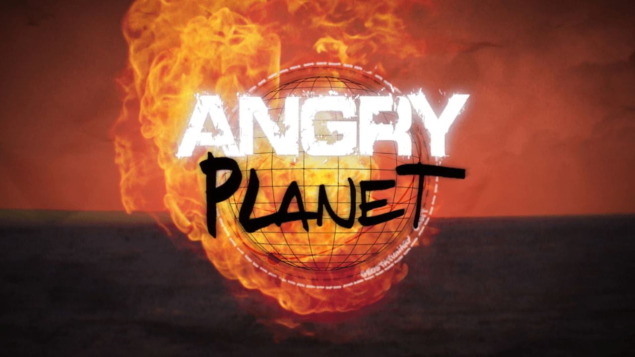 Angry Planet Backdrop
