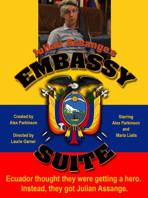 Julian Assange's Embassy Suite Poster