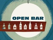  Open Bar Poster