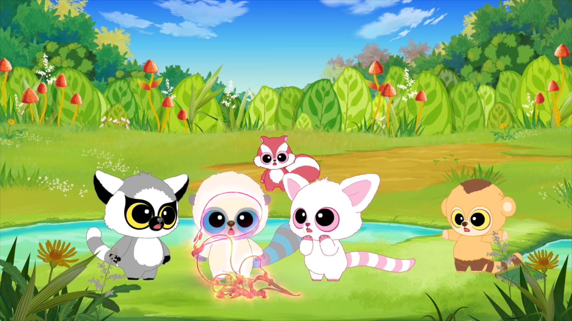 YooHoo and Friends Backdrop