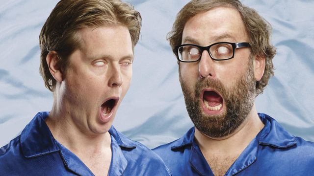 Tim and Eric's Bedtime Stories Backdrop