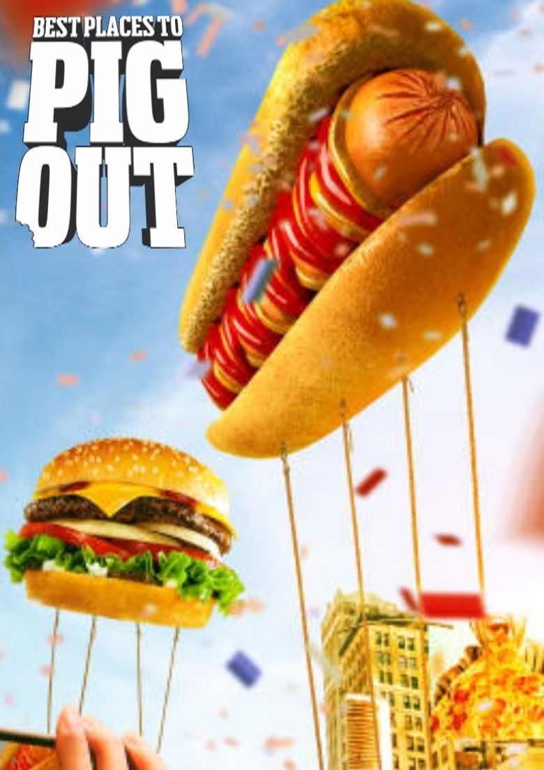 Best Places to Pig Out Poster