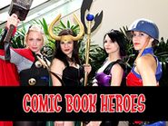  Comic Book Heroes Poster