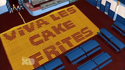 Season 02, Episode 42 Let Them Eat Cake Fries