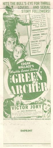 The Green Archer Poster
