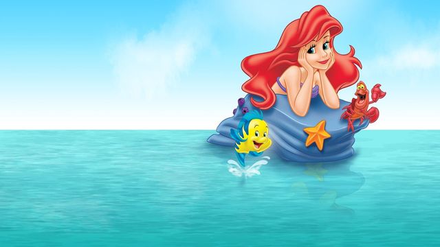 The Little Mermaid Backdrop