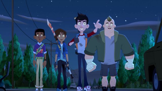 The Last Kids on Earth Backdrop