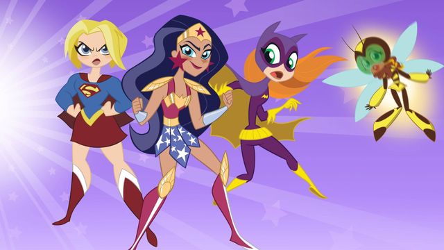 DC Super Hero Girls Backdrop