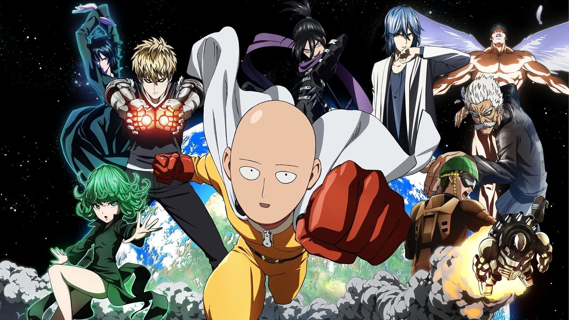One Punch Man Backdrop