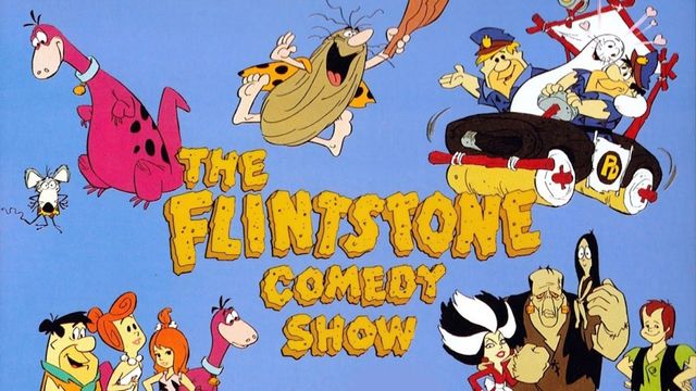 The Flintstone Comedy Show Backdrop