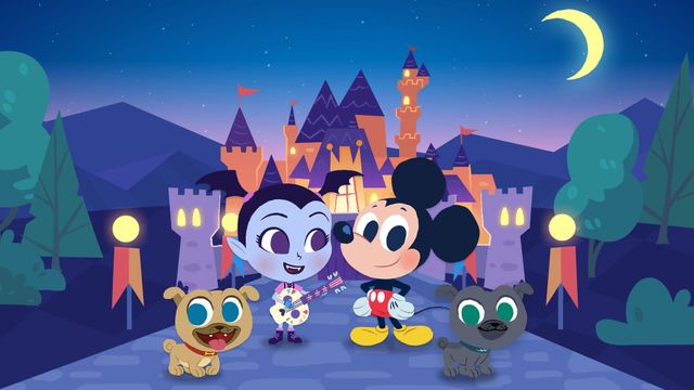 Disney Junior Music Lullabies Backdrop