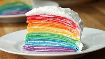 Season 01, Episode 02 Rainbow Crepe Cake