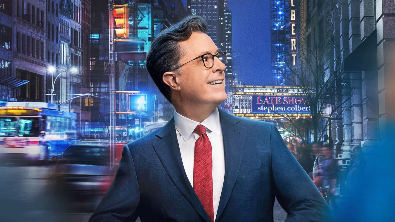 The Late Show with Stephen Colbert Backdrop