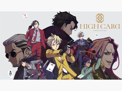 DVD Anime High Card: ハイカード - Complete TV Series Vol 1-12 End with English  Sub