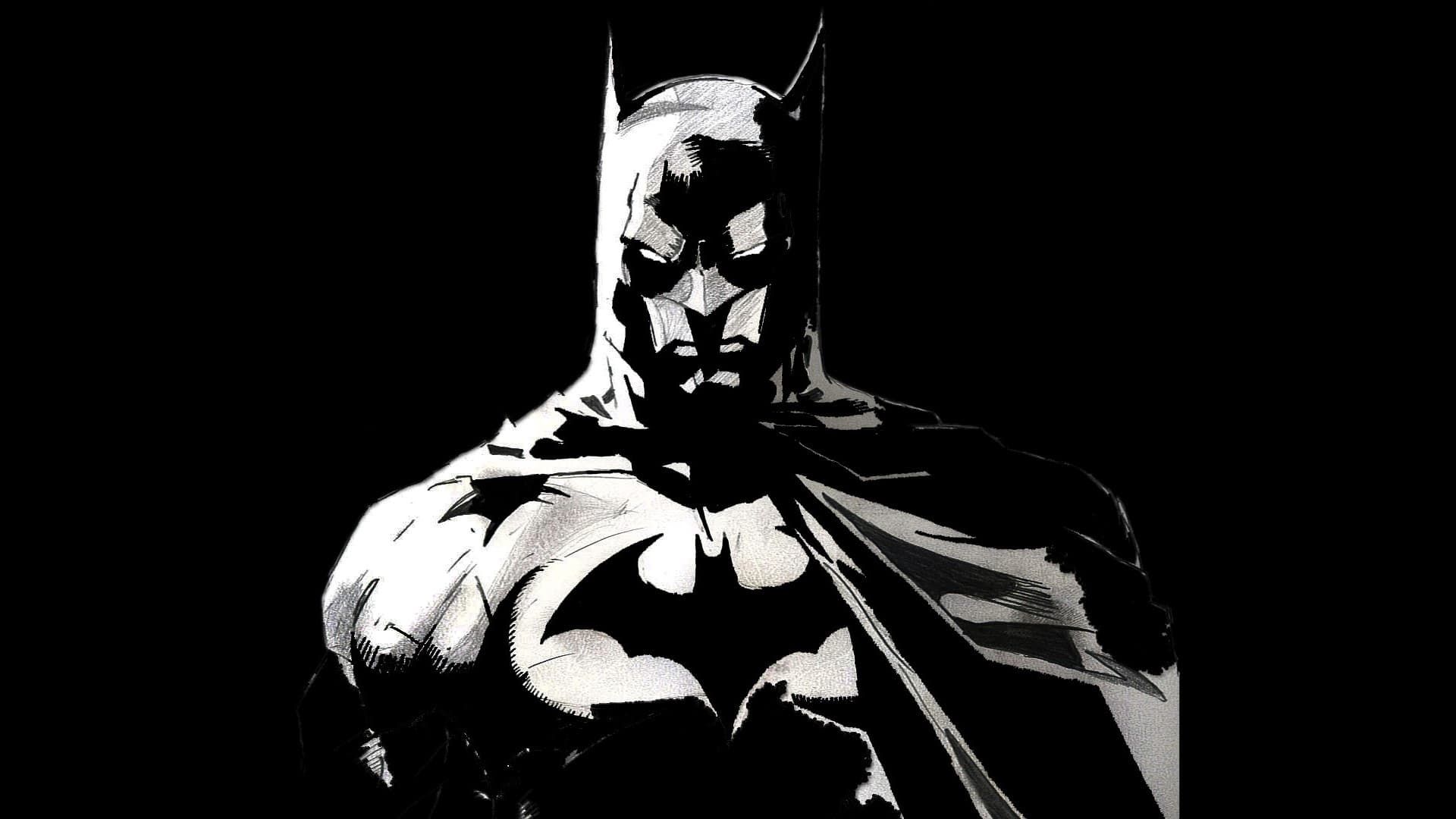 Batman: Black and White Backdrop