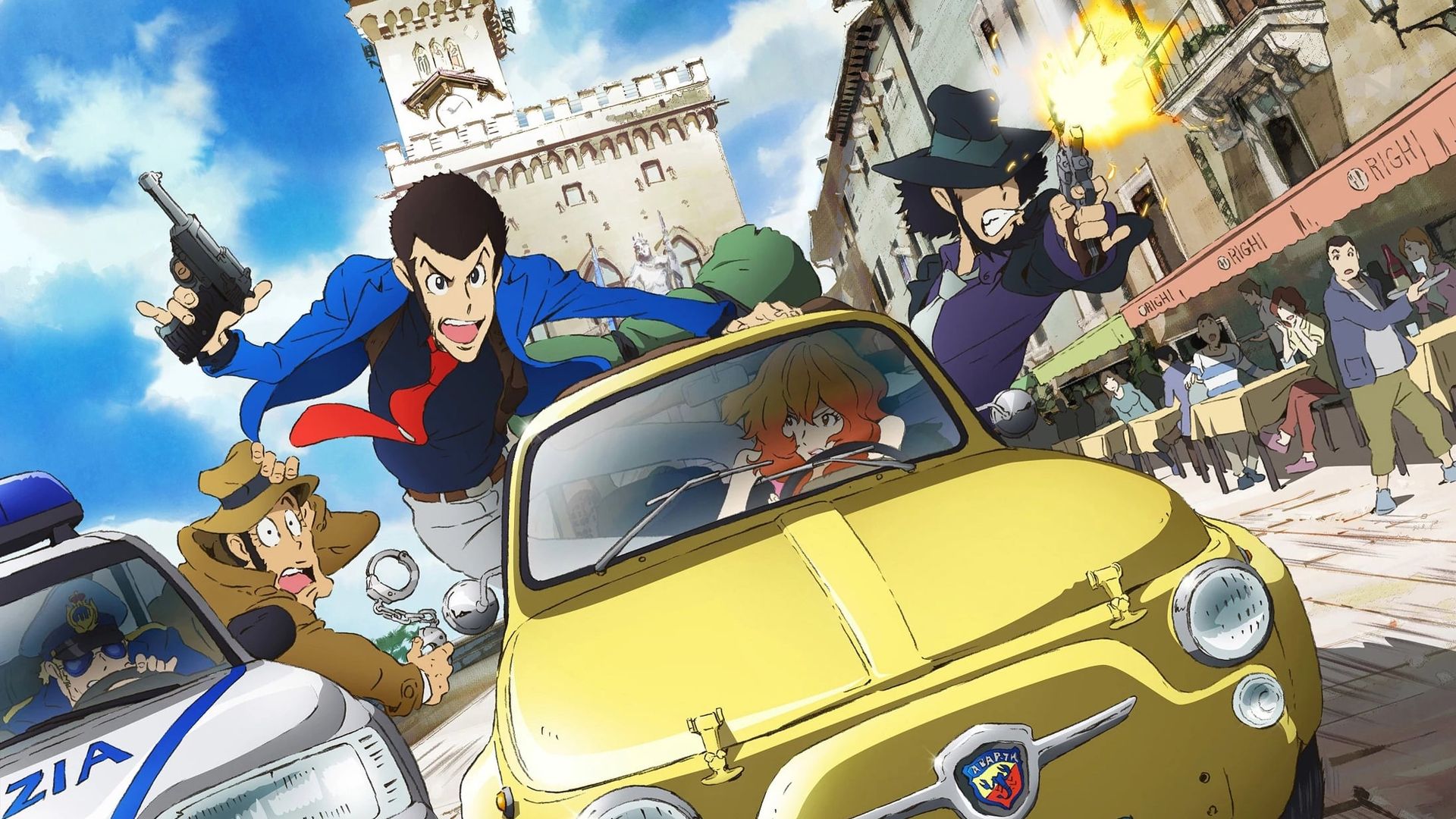 Lupin the Third Backdrop