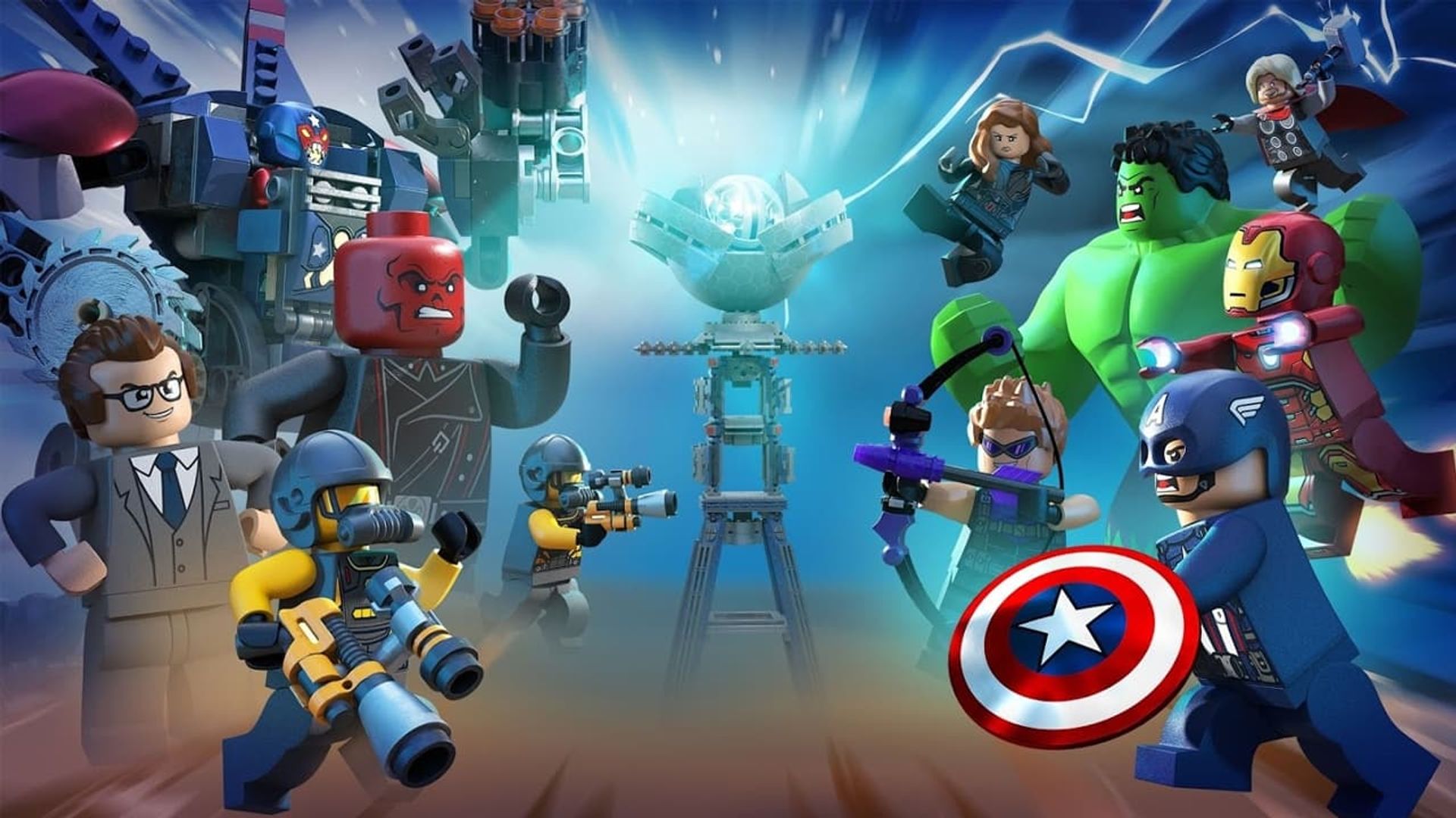 Lego Marvel Avengers: Climate Conundrum Backdrop