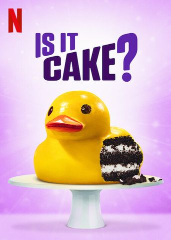 Upcoming Is It Cake? Poster