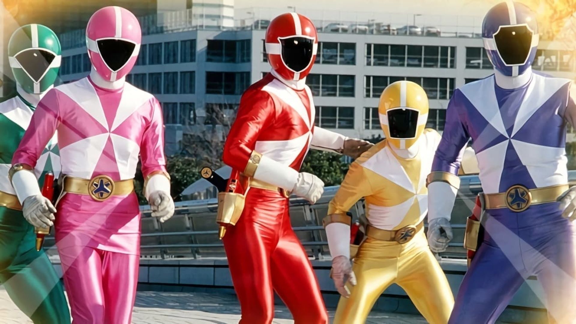Kyuukyuu Sentai GoGoFive Backdrop