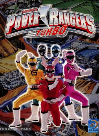  Power Rangers Turbo Poster